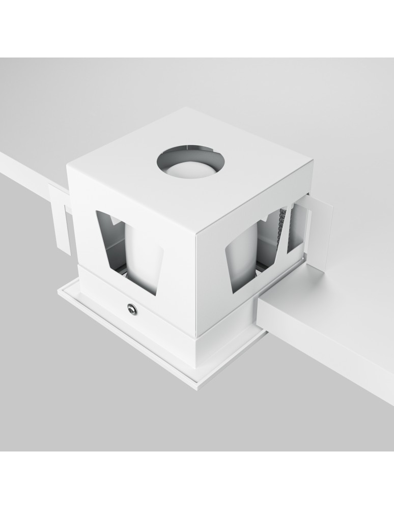 LED flush-mounted lamps - Maytoni Metal Modern Flush Mount LED 10W 750lm 3000K White DL093-01-10W3K-W. - product kolory-swiatla.pl 5