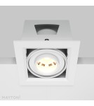 LED flush-mounted lamps - Maytoni Metal Modern Flush Mount LED 10W 750lm 3000K White DL093-01-10W3K-W. - product 6
