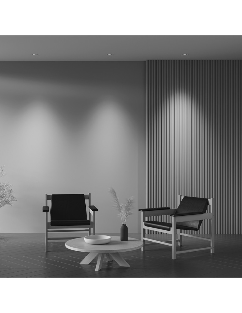 LED flush-mounted lamps - Maytoni Metal Modern Flush Mount LED 10W 750lm 3000K White DL093-01-10W3K-W. - product kolory-swiatla.pl 8