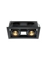 Maytoni Metal Modern Flush Mount LED 20W 1300lm 3000K Black DL093-02-10W3K-B