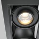 Maytoni Metal Modern Podtynkowa LED 20W 1300lm 3000K Black DL093-02-10W3K-B