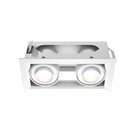 Maytoni Metal Modern Podtynkowa LED 20W 1450lm 3000K Biały DL093-02-10W3K-W