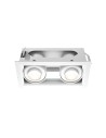 Maytoni Metal Modern Flush Mount LED 20W 1450lm 3000K White DL093-02-10W3K-W.