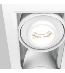 LED flush-mounted lamps - Maytoni Metal Modern Flush Mount LED 20W 1450lm 3000K White DL093-02-10W3K-W. - product 2