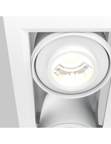 Maytoni Metal Modern Podtynkowa LED 20W 1450lm 3000K Biały DL093-02-10W3K-W - produkt 2