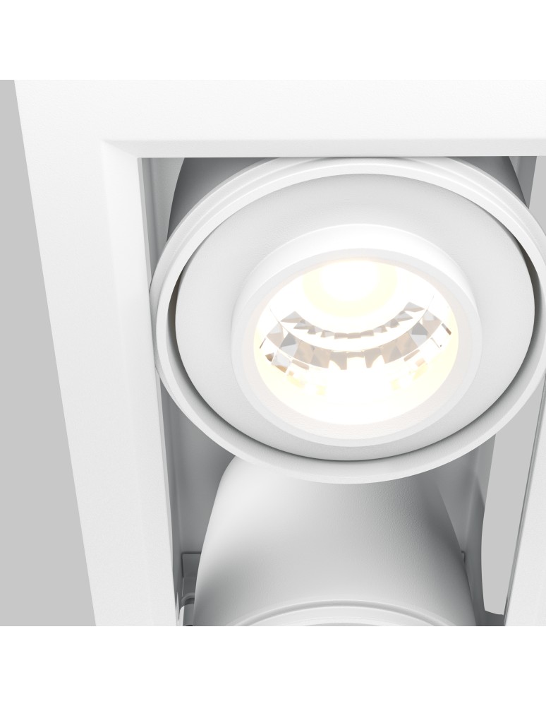 LED flush-mounted lamps - Maytoni Metal Modern Flush Mount LED 20W 1450lm 3000K White DL093-02-10W3K-W. - product kolory-swiatla.pl 2