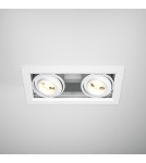 LED flush-mounted lamps - Maytoni Metal Modern Flush Mount LED 20W 1450lm 3000K White DL093-02-10W3K-W. - product 4