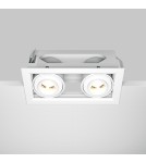 LED flush-mounted lamps - Maytoni Metal Modern Flush Mount LED 20W 1450lm 3000K White DL093-02-10W3K-W. - product 6