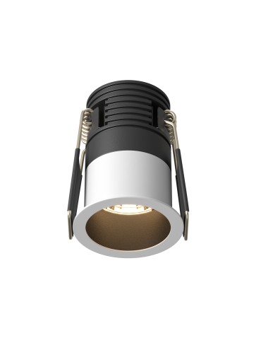 Maytoni Minor Flush Mount LED 5W 230lm 3000K Black, White DL089-5W3K-BW