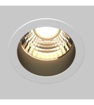 LED flush-mounted lamps - Maytoni Minor Flush Mount LED 5W 230lm 3000K Black, White DL089-5W3K-BW - product 2