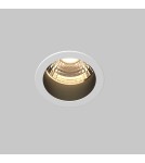 LED flush-mounted lamps - Maytoni Minor Flush Mount LED 5W 230lm 3000K Black, White DL089-5W3K-BW - product 4