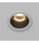 LED flush-mounted lamps - Maytoni Minor Flush Mount LED 9W 700lm 3000K Black, White DL089-9W3K-BW - product 3