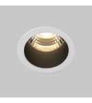 LED flush-mounted lamps - Maytoni Minor Flush Mount LED 9W 700lm 3000K Black, White DL089-9W3K-BW - product 4