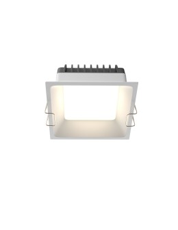Maytoni LED Flush Mounted Window 12W 820lm IP44 White DL056-12W3-4-6K-W