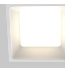 Recessed lamps with hermetic shade - Maytoni LED Flush Mounted Window 12W 820lm IP44 White DL056-12W3-4-6K-W - product 2