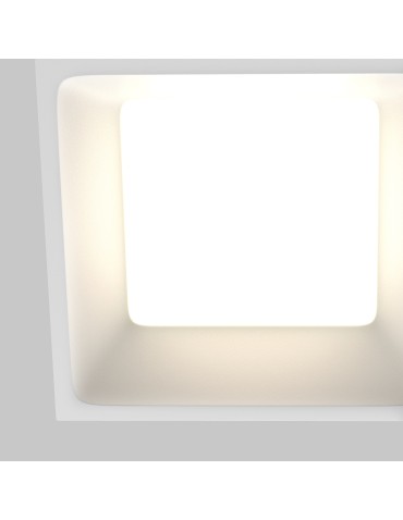 Maytoni Okno Podtynkowa LED 12W 820lm IP44 Biały DL056-12W3-4-6K-W - produkt 2