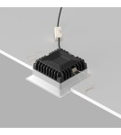 Recessed lamps with hermetic shade - Maytoni LED Flush Mounted Window 12W 820lm IP44 White DL056-12W3-4-6K-W - product 4