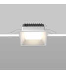 Recessed lamps with hermetic shade - Maytoni LED Flush Mounted Window 12W 820lm IP44 White DL056-12W3-4-6K-W - product 5