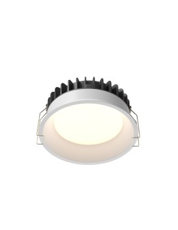 Maytoni Okno Podtynkowa LED 12W 900lm IP44 Biały DL055-12W3-4-6K-W