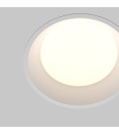 Recessed lamps with hermetic shade - Maytoni LED Flush Mounted Window 12W 900lm IP44 White DL055-12W3-4-6K-W - product 2