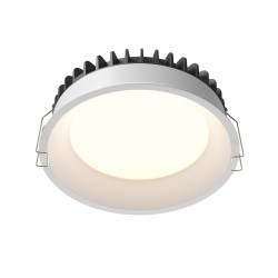 Maytoni Okno Podtynkowa LED 18W 1370lm IP44 Biały DL055-18W3-4-6K-W