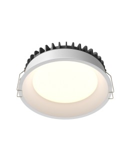 Maytoni Okno Podtynkowa LED 18W 1370lm IP44 Biały DL055-18W3-4-6K-W