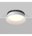 Recessed lamps with hermetic shade - Maytoni LED Flush Mounted Window 18W 1370lm IP44 White DL055-18W3-4-6K-W - product 5
