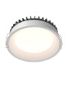 Maytoni Window Flush LED 24W 1840lm IP44 White DL055-24W3-4-6K-W.