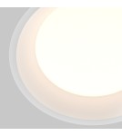 Recessed lamps with hermetic shade - Maytoni Window Flush LED 24W 1840lm IP44 White DL055-24W3-4-6K-W. - product 2