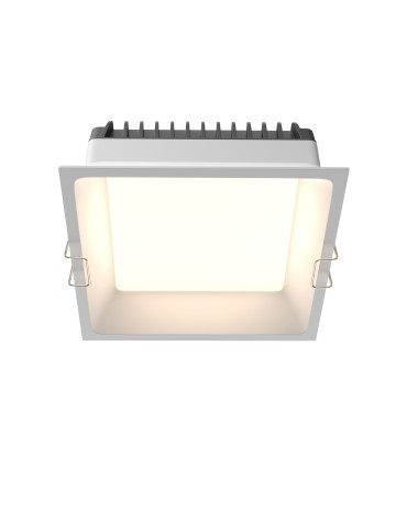 Maytoni LED Flush Mounted Window 18W 1420lm IP44 White DL056-18W3-4-6K-W