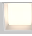 Recessed lamps with hermetic shade - Maytoni LED Flush Mounted Window 18W 1420lm IP44 White DL056-18W3-4-6K-W - product 2