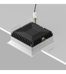 Recessed lamps with hermetic shade - Maytoni LED Flush Mounted Window 18W 1420lm IP44 White DL056-18W3-4-6K-W - product 4