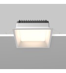 Recessed lamps with hermetic shade - Maytoni LED Flush Mounted Window 18W 1420lm IP44 White DL056-18W3-4-6K-W - product 5