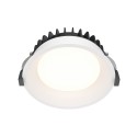 Maytoni Okno Podtynkowa LED 12W 900lm 3000K IP44 Biały DL055-12W3K-W