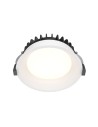 Maytoni Okno Podtynkowa LED 12W 900lm 3000K IP44 Biały DL055-12W3K-W