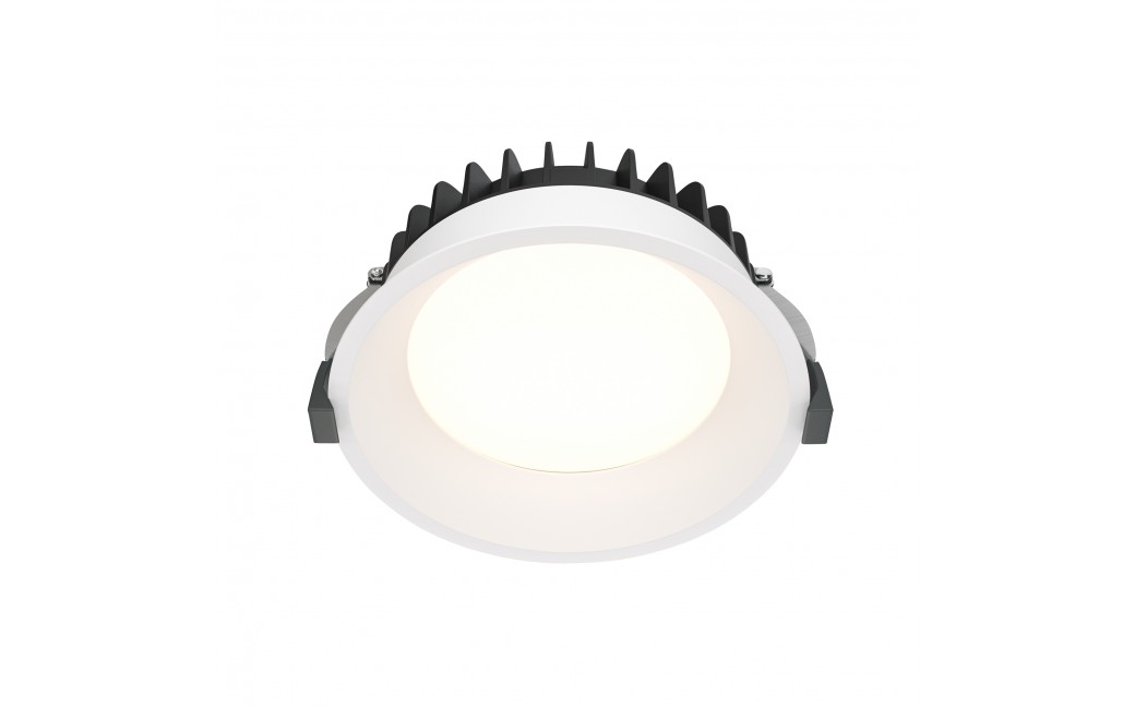 Maytoni Okno Podtynkowa LED 12W 900lm 3000K IP44 Biały DL055-12W3K-W