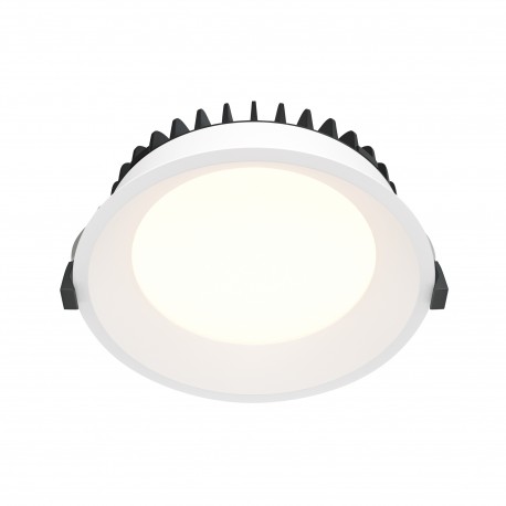 Maytoni Okno Podtynkowa LED 18W 1400lm 3000K IP44 Biały DL055-18W3K-W