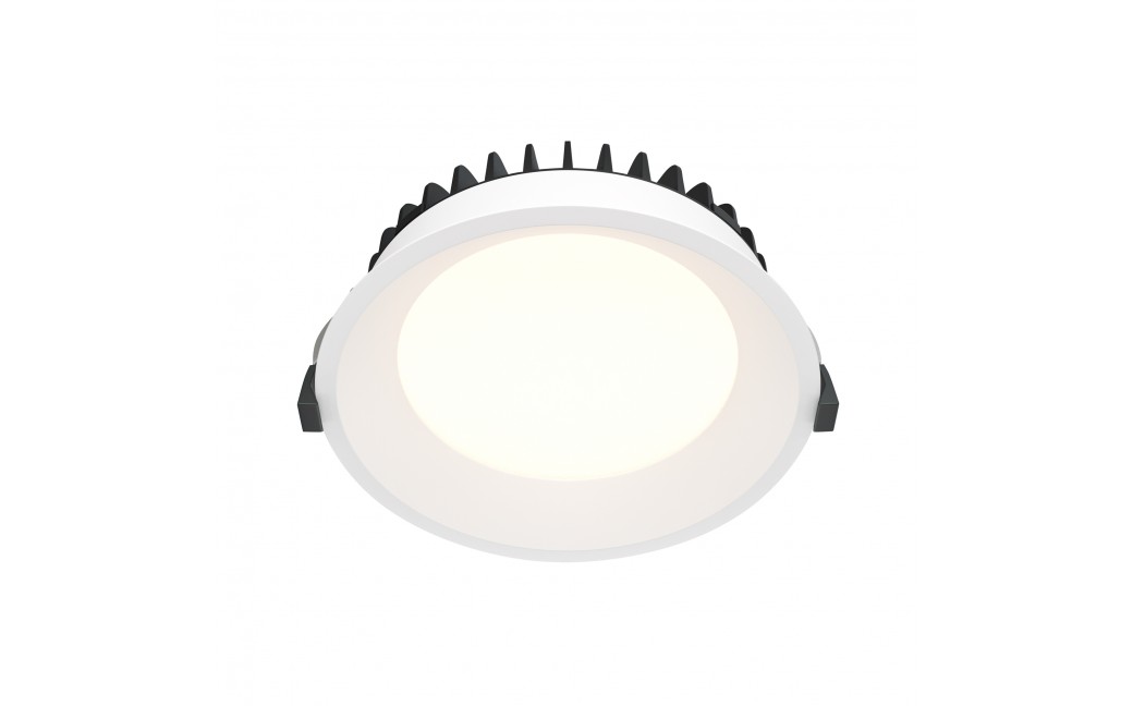 Maytoni Okno Podtynkowa LED 18W 1400lm 3000K IP44 Biały DL055-18W3K-W