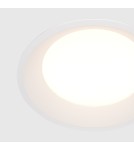 Recessed lamps with hermetic shade - Maytoni LED Flush Mounted Window 18W 1400lm 3000K IP44 White DL055-18W3K-W. - product 2