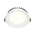 Maytoni Okno Podtynkowa LED 18W 1400lm 4000K IP44 Biały DL055-18W4K-W