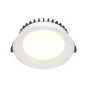 Maytoni Okno Podtynkowa LED 24W 1800lm 3000K IP44 Biały DL055-24W3K-W