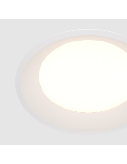 Maytoni Okno Podtynkowa LED 24W 1800lm 3000K IP44 Biały DL055-24W3K-W - produkt 2