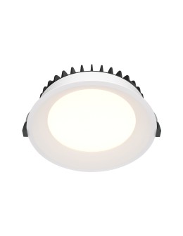 Maytoni Flush Mount LED Window 24W 1800lm 4000K IP44 White DL055-24W4K-W.