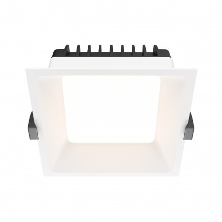 Maytoni Okno Podtynkowa LED 12W 900lm 3000K IP44 Biały DL056-12W3K-W