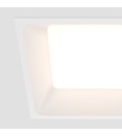 Recessed lamps with hermetic shade - Maytoni Window Flush Mount LED 12W 900lm 3000K IP44 White DL056-12W3K-W. - product 2