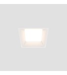 Recessed lamps with hermetic shade - Maytoni Window Flush Mount LED 12W 900lm 3000K IP44 White DL056-12W3K-W. - product 4