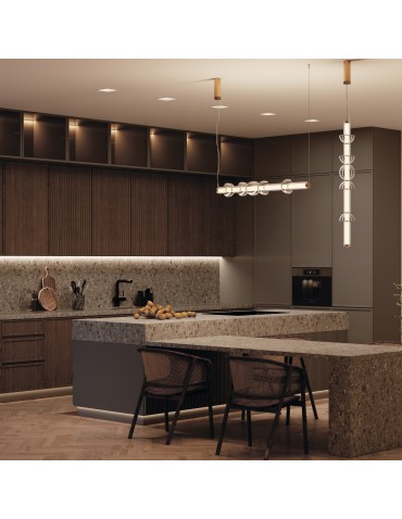 Maytoni Okno Podtynkowa LED 18W 1400lm 3000K IP44 Biały DL056-18W3K-W - produkt 2