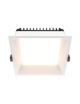 Maytoni Okno Podtynkowa LED 18W 1350lm 4000K IP44 Biały DL056-18W4K-W