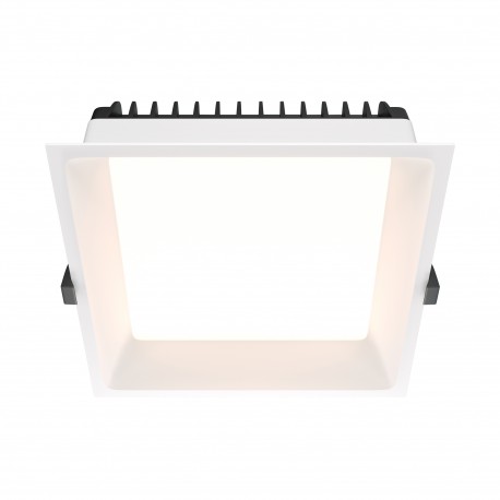 Maytoni Okno Podtynkowa LED 24W 1800lm 3000K IP44 Biały DL056-24W3K-W