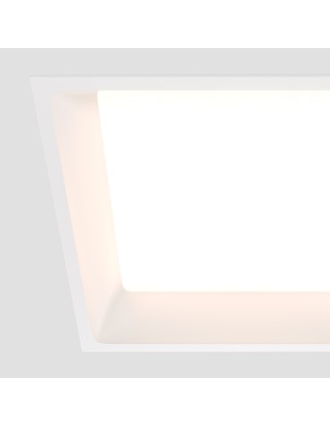 Maytoni Okno Podtynkowa LED 24W 1800lm 3000K IP44 Biały DL056-24W3K-W - produkt 2